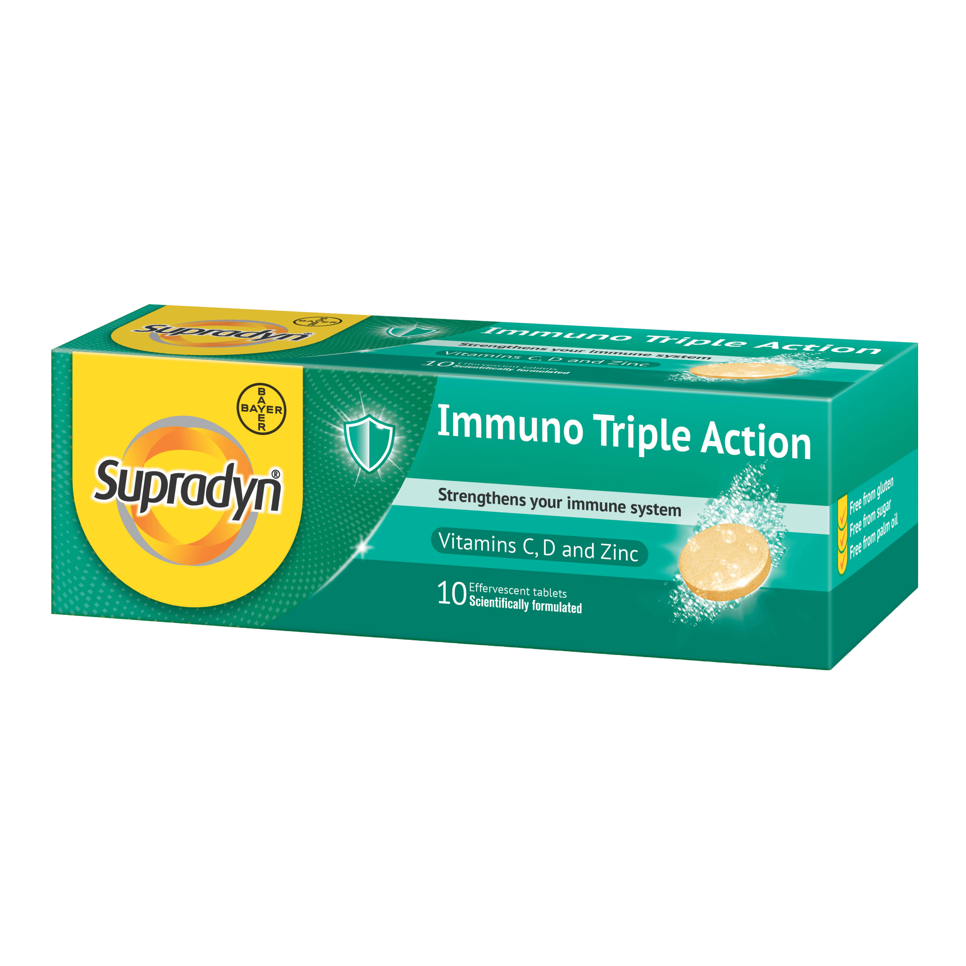 Supradyn Immuno Triple Action Effervescent Tablets